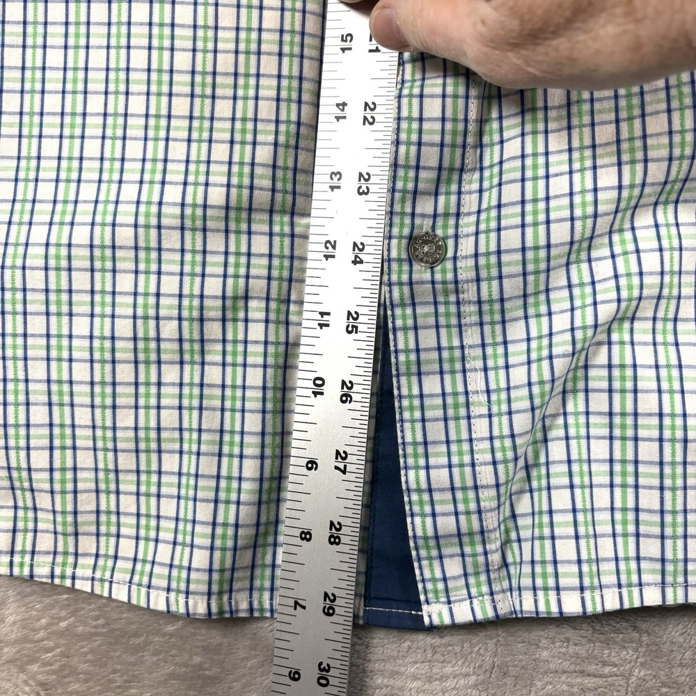 AG GEAR HayBaler Vented Shirt Men's Size Large Fishing Hiking Button Down Plaid - Picture 3 of 7